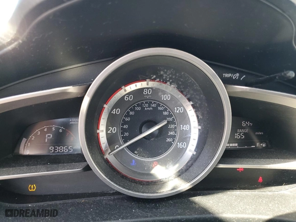 2014 Mazda Mazda3 i Sport with VIN JM1BM1U72E1135279, listed as a Copart auction lot 49275485 with 93,865 mi miles and Salvage Title. Bid and sale history available at carsss.com. Image 9.