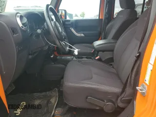 2013 Jeep Wrangler Unlimited Rubicon with VIN 1C4BJWFGXDL545866, listed as a Copart auction lot 59788115 with 102,617 mi miles and Salvage title. Bid and sale history available at DreamBid. Image 7.