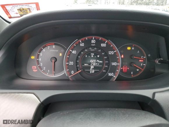 2017 Honda Accord Sedan Sport with VIN 1HGCR2F5XHA290031, listed as a Copart auction lot 49451245 with 102,014 mi miles and Salvage Title. Bid and sale history available at carsss.com. Image 9.