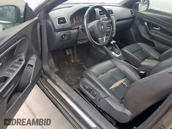 2011 Volkswagen Eos Komfort with VIN WVWBW7AHXBV004597, listed as a Copart auction lot 55067525 with 156,404 mi miles and Clean Title. Bid and sale history available at DreamBid. Image 8.