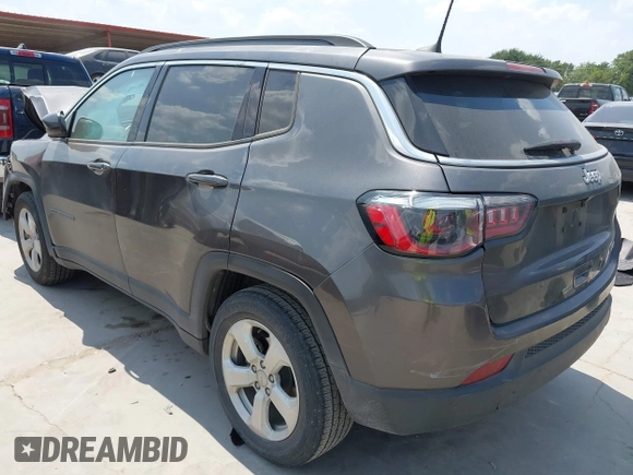 2021 Jeep Compass Latitude with VIN 3C4NJCBBXMT563858, listed as a IAAI auction lot 42327326 with Not provided miles and . Bid and sale history available at DreamBid. Image 3.