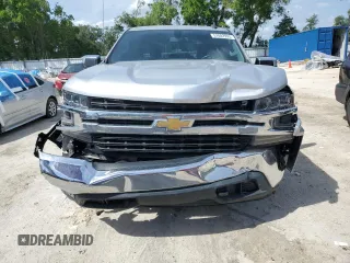 2022 Chevrolet Silverado 1500 LT with VIN 3GCUYDED7NG124900, listed as a Copart auction lot 52002995 with 57,249 mi miles and Salvage Title. Bid and sale history available at DreamBid. Image 5.