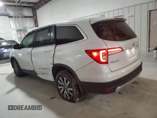 2020 Honda Pilot EX-L with VIN 5FNYF5H50LB016462, listed as a Copart auction lot 46179725 with 99,599 mi miles and Salvage Title. Bid and sale history available at carsss.com. Image 2.