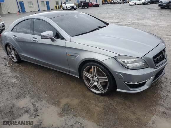 2012 Mercedes-Benz CLS-Class CLS 63 AMG with VIN WDDLJ7EB3CA052773, listed as a Copart auction lot 84265384 with 146,387 mi miles and Salvage Title. Bid and sale history available at carsss.com. Image 4.