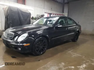2006 Mercedes-Benz E-Class 3.5L with VIN WDBUF87J86X183384, listed as a Copart auction lot 48248595 with 156,820 mi miles and Salvage Title. Bid and sale history available at carsss.com. Image 1.