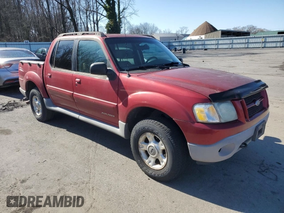 2001 Ford Explorer Sport Trac with VIN 1FMZU77E01UB76798, listed as a Copart auction lot 49885515 with 190,483 mi miles and Clean title. Bid and sale history available at DreamBid. Image 4.