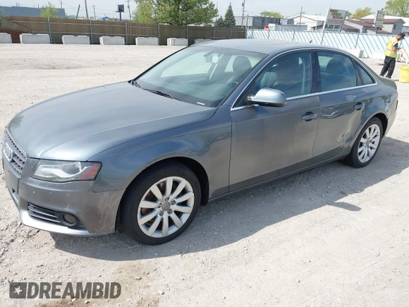 2012 Audi A4 Premium с VIN WAUBFAFL8CN017910, выставлен на аукционе IAAI как лот 42201602 с пробегом 142 751 миль миль и . История ставок и продаж доступна на DreamBid. Изображение 2.