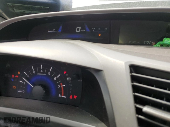 2012 Honda Civic LX z VIN 19XFB2F56CE390987, wystawiony jako Copart lot #56753635 z przebiegiem 81 832 mil mil oraz Szkoda całkowita • Salvage title. Historia ofert i sprzedaży dostępna na DreamBid. Obrazek 9.