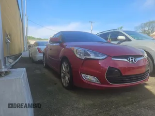 2015 Hyundai Veloster RE:FLEX with VIN KMHTC6AD0FU238274, listed as a Copart auction lot 53966865 with 143,112 mi miles and Clean Title. Bid and sale history available at carsss.com. Image 1.