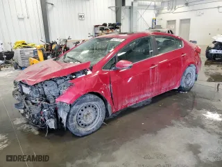 2016 Kia Forte EX with VIN KNAFX4A87G5524628, listed as a Copart auction lot 44221185 with 185,611 mi miles and Salvage Title. Bid and sale history available at carsss.com. Image 1.