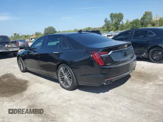 2019 Cadillac CT6 Sport AWD with VIN 1G6KP5R62KU144432, listed as a Copart auction lot 72389304 with 5,843 mi miles and Salvage title. Bid and sale history available at DreamBid. Image 2.