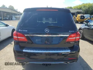 2017 Mercedes-Benz GLS 550 with VIN 4JGDF7DE7HA904797, listed as a Copart auction lot 70669814 with 75,145 mi miles and Salvage Title. Bid and sale history available at DreamBid. Image 6.