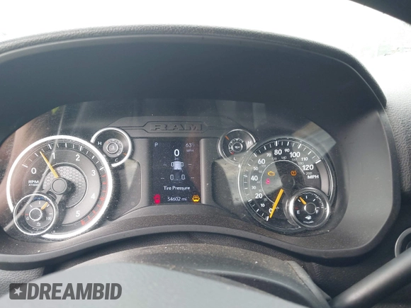 2022 Ram 2500 Tradesman with VIN 3C6UR5CL9NG126846, listed as a IAAI auction lot 42395508 with 54,602 mi miles and . Bid and sale history available at DreamBid. Image 7.