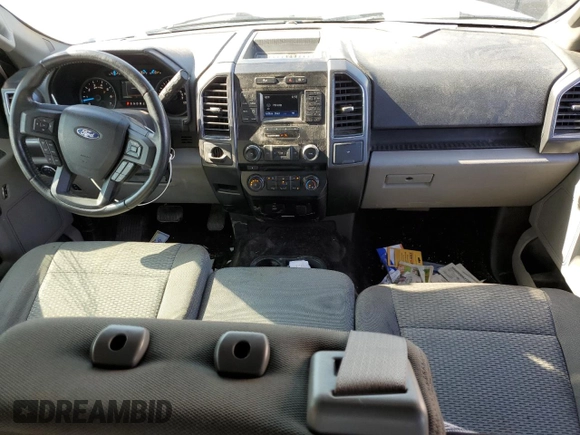 2017 Ford F-150 XL with VIN 1FTEW1CP2HKD30788, listed as a Copart auction lot 64604215 with 110,333 mi miles and Salvage title. Bid and sale history available at DreamBid. Image 8.