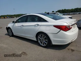 2012 Hyundai Sonata Limited z VIN 5NPEC4AB2CH490212, wystawiony jako Copart lot #59576655 z przebiegiem 144 183 mil mil oraz Szkoda całkowita • Salvage title. Historia ofert i sprzedaży dostępna na DreamBid. Obrazek 2.