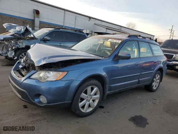 2008 Subaru Outback (Natl) Ltd with VIN 4S4BP62C387305828, listed as a Copart auction lot 83821534 with 208,549 mi miles and Salvage Title. Bid and sale history available at carsss.com. Image 1.