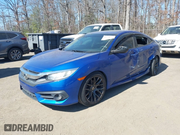 2016 Honda Civic Sedan EX-T with VIN 19XFC1F31GE018484, listed as a IAAI auction lot 41774206 with 132,555 mi miles. Bid and sale history available at carsss.com. Image 17.