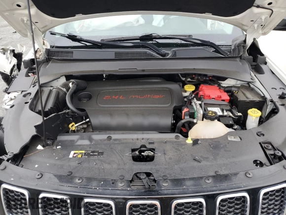 2019 Jeep Compass Sport with VIN 3C4NJCAB9KT778064, listed as a Copart auction lot 58696275 with 110,878 mi miles and Salvage title. Bid and sale history available at DreamBid. Image 12.