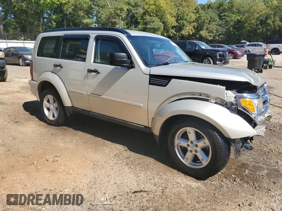 2008 Dodge Nitro SLT with VIN 1D8GT58K68W228975, listed as a Copart auction lot 75623394 with 129,770 mi miles and Salvage Title. Bid and sale history available at DreamBid. Image 4.