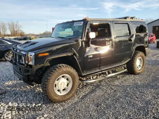 2004 Hummer H2 with VIN 5GRGN23U54H109943, listed as a Copart auction lot 85440454 with 62,040 mi miles and Salvage Title. Bid and sale history available at carsss.com. Image 1.