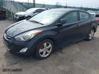 2012 Hyundai Elantra GLS with VIN 5NPDH4AE2CH117405, listed as a IAAI auction lot 41916422 with 149,121 mi miles. Bid and sale history available at carsss.com. Image 2.