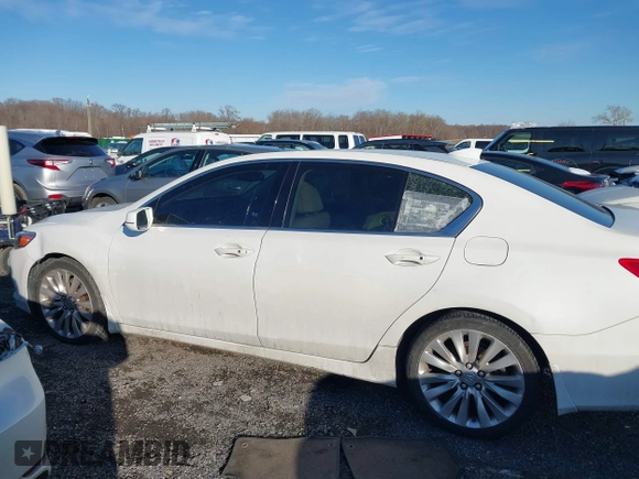 2014 Acura RLX Technology with VIN JH4KC1F58EC007601, listed as a IAAI auction lot 41338512 with 192,485 mi miles and . Bid and sale history available at DreamBid. Image 14.