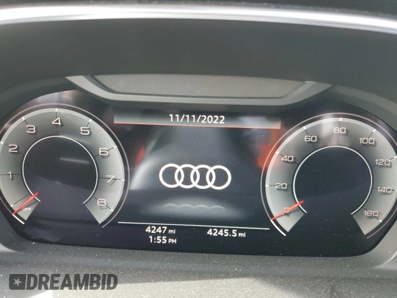 2022 Audi Q3 S line Premium Plus with VIN WA1EECF38N1069069, listed as a Copart auction lot 67307612 with 4,247 mi miles. Bid and sale history available at carsss.com. Image 8.