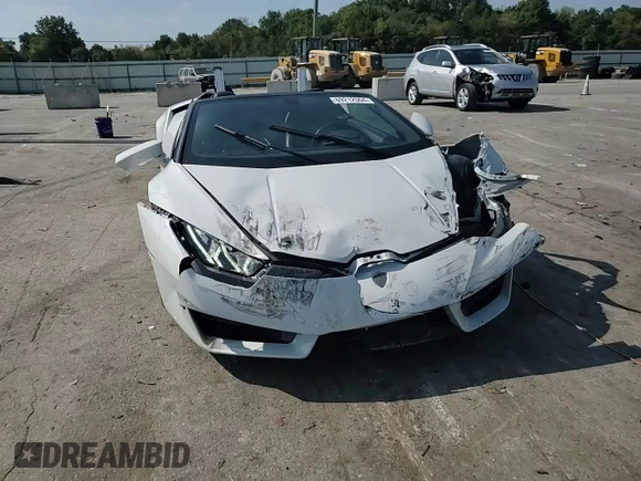 2019 Lamborghini Huracan z VIN ZHWUR2ZF3KLA12441, wystawiony jako Copart lot #69212564 z przebiegiem 25 180 mil mil oraz Szkody całkowita. Historia ofert i sprzedaży dostępna na DreamBid. Obrazek 10.