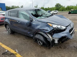 2020 Kia Sportage LX with VIN KNDPM3AC4L7779301, listed as a Copart auction lot 60274384 with 27,820 mi miles and Non Repairable. Bid and sale history available at carsss.com. Image 4.