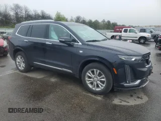 2021 Cadillac XT6 AWD Luxury with VIN 1GYKPBR4XMZ215970, listed as a Copart auction lot 56762225 with 47,800 mi miles and Salvage title. Bid and sale history available at DreamBid. Image 4.