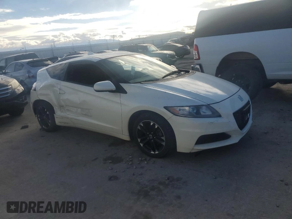 2015 Honda CR-Z with VIN JHMZF1D44FS000331, listed as a Copart auction lot 82793014 with 101,123 mi miles and Salvage Title. Bid and sale history available at carsss.com. Image 4.