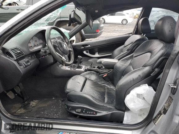 2004 BMW 3 Series M3 with VIN WBSBL93464PN56757, listed as a Copart auction lot 82568104 with 126,971 mi miles and Non Repairable. Bid and sale history available at DreamBid. Image 7.
