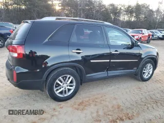 2015 Kia Sorento LX with VIN 5XYKTDA74FG608366, listed as a Copart auction lot 42083875 with 118,230 mi miles and Salvage Title. Bid and sale history available at carsss.com. Image 3.