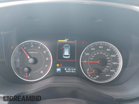 2020 Subaru Ascent Premium with VIN 4S4WMAHD5L3415745, listed as a IAAI auction lot 42095393 with 84,918 mi miles and . Bid and sale history available at DreamBid. Image 7.