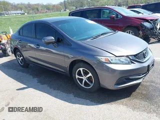 2015 Honda Civic Sedan SE with VIN 19XFB2F78FE224203, listed as a IAAI auction lot 41963091 with 94,200 mi miles. Bid and sale history available at carsss.com. Image 1.