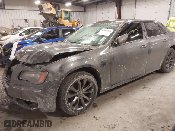 2014 Chrysler 300 with VIN 2C3CCAGG0EH297937, listed as a IAAI auction lot 41400153 with 161,186 mi miles. Bid and sale history available at carsss.com. Image 17.