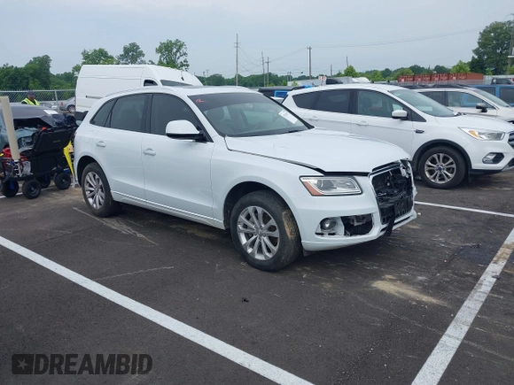 2016 Audi Q5 Premium with VIN WA1C2AFP0GA094350, listed as a IAAI auction lot 42336515 with 146,227 mi miles and . Bid and sale history available at DreamBid. Image 1.