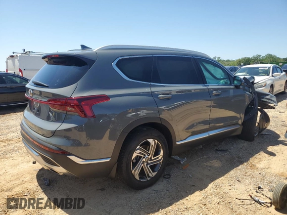 2022 Hyundai Santa Fe SEL with VIN 5NMS24AJ4NH434849, listed as a Copart auction lot 52390315 with 20,694 mi miles and Non Repairable. Bid and sale history available at DreamBid. Image 3.