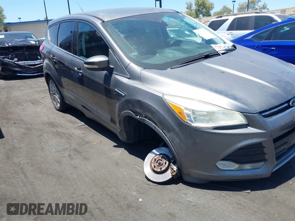 2013 Ford Escape SEL with VIN 1FMCU0H99DUA94443, listed as a IAAI auction lot 42713849 with 84,374 mi miles and . Bid and sale history available at DreamBid. Image 6.