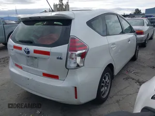 2017 Toyota Prius v Two with VIN JTDZN3EU4HJ066269, listed as a IAAI auction lot 41648895 with 130,727 mi miles. Bid and sale history available at carsss.com. Image 4.