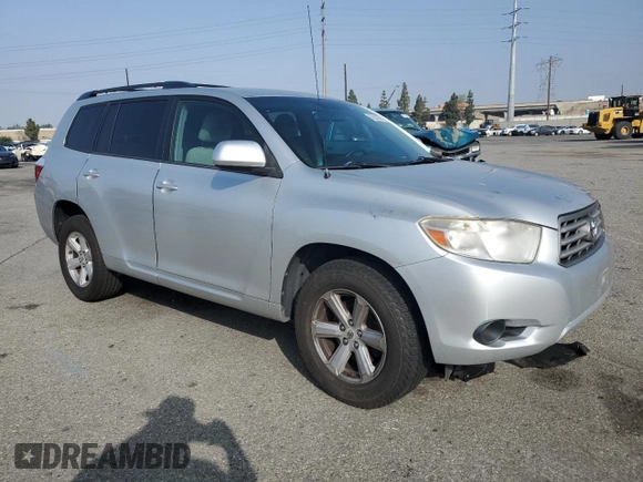 2010 Toyota Highlander with VIN 5TDZK3EH2AS017415, listed as a Copart auction lot 60332305 with 289,682 mi miles and Salvage title. Bid and sale history available at DreamBid. Image 4.