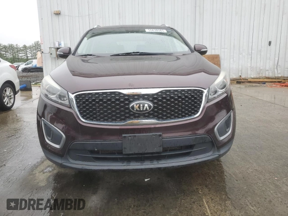 2016 Kia Sorento LX with VIN 5XYPGDA51GG073684, listed as a Copart auction lot 55630565 with 119,918 mi miles and Clean Title. Bid and sale history available at DreamBid. Image 5.