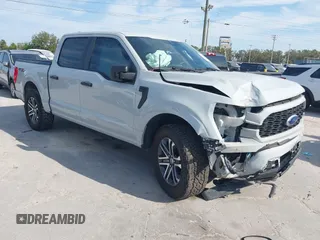2023 Ford F-150 XL with VIN 1FTEW1C54PFB59130, listed as a IAAI auction lot 41072260 with 45,972 mi miles. Bid and sale history available at carsss.com. Image 1.