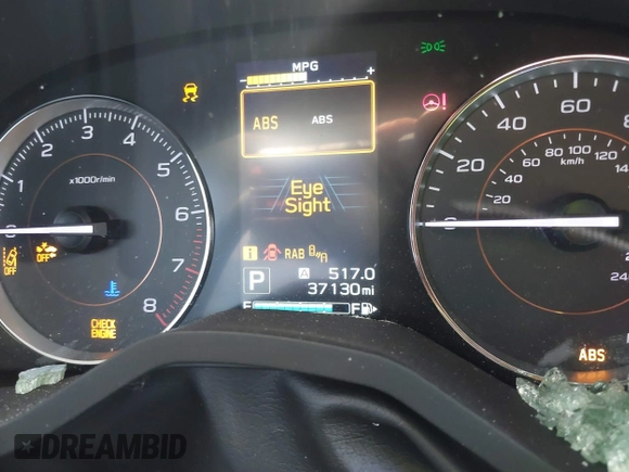 2019 Subaru Crosstrek Limited с VIN JF2GTANC5KH219301, выставлен на аукционе IAAI как лот 41699475 с пробегом 37 130 миль миль и . История ставок и продаж доступна на DreamBid. Изображение 7.