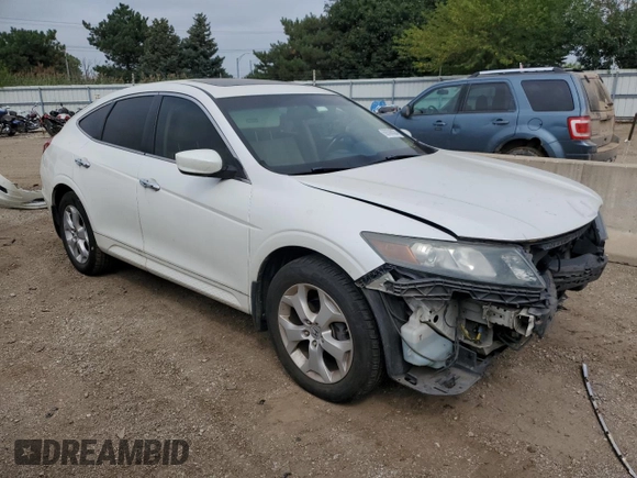 2010 Honda Accord Crosstour EX-L with VIN 5J6TF2H58AL004251, listed as a Copart auction lot 69306024 with 198,149 mi miles and Salvage Title. Bid and sale history available at carsss.com. Image 4.