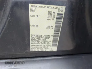 2017 Nissan Altima SR z VIN 1N4AL3AP0HN313305, wystawiony jako IAAI lot #41807901 z przebiegiem 109 558 mil mil oraz . Historia ofert i sprzedaży dostępna na DreamBid. Obrazek 9.