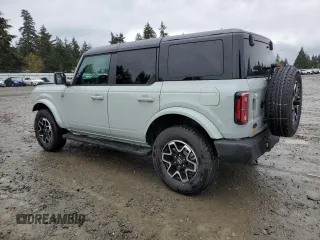 2024 Ford Bronco Outer Banks with VIN 1FMDE8BH2RLB27456, listed as a Copart auction lot 50031875 with 523 mi miles and Salvage Title. Bid and sale history available at carsss.com. Image 2.