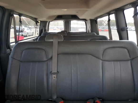 2016 Chevrolet Express Passenger LS with VIN 1GAZGNFF7G1319968, listed as a Copart auction lot 75911024 with 45,043 mi miles and Salvage title. Bid and sale history available at DreamBid. Image 10.