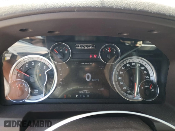 2015 Ram 2500 SLT with VIN 3C6UR5DL1FG603656, listed as a Copart auction lot 68663434 with 185,841 mi miles and Salvage Title. Bid and sale history available at carsss.com. Image 9.