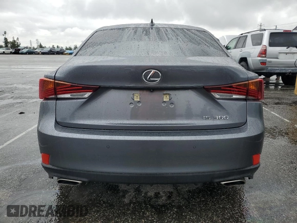 2019 Lexus IS with VIN JTHBA1D2XK5090799, listed as a Copart auction lot 48598785 with 22,079 mi miles and Salvage Title. Bid and sale history available at carsss.com. Image 6.